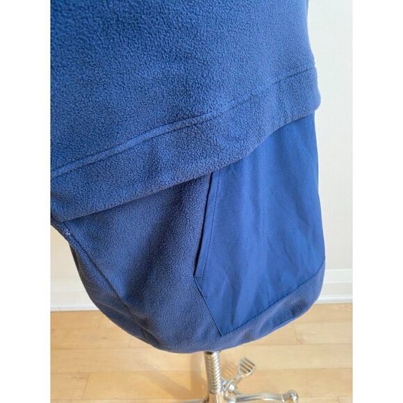 ZELLA BNWOT "Open Range" Half Zip Fleece Pullover Navy Blue Sweater Large New. - Picture 4 of 8